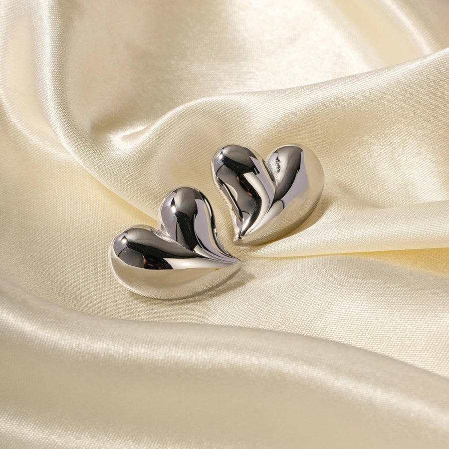Aretes en Forma de Corazón