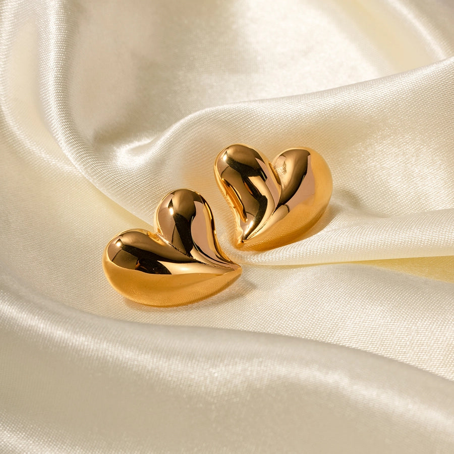 Aretes en Forma de Corazón