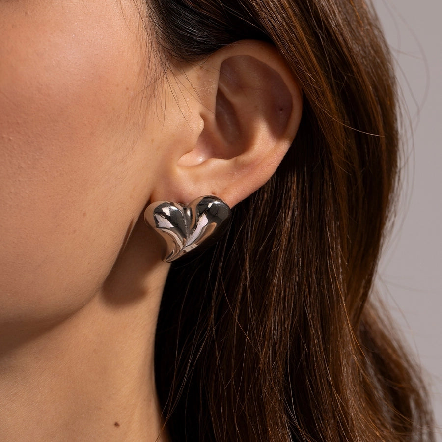 Aretes en Forma de Corazón
