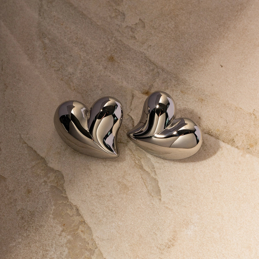 Aretes en Forma de Corazón