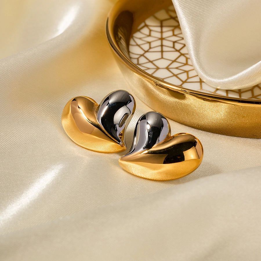 Aretes en Forma de Corazón