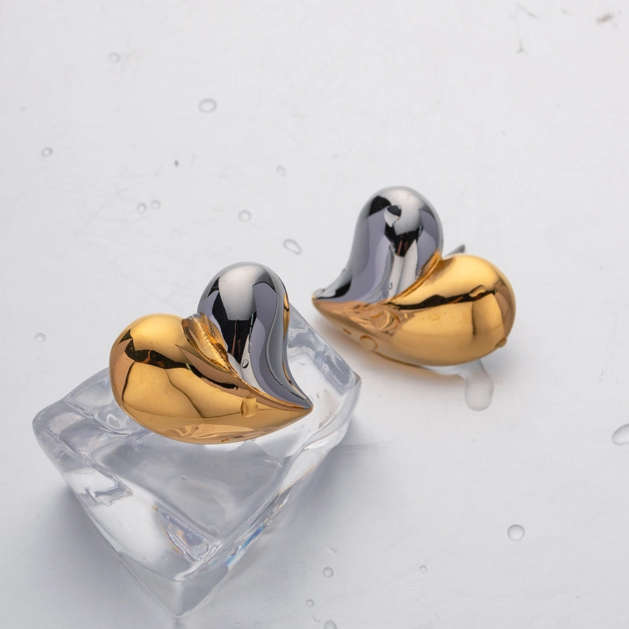 Aretes en Forma de Corazón
