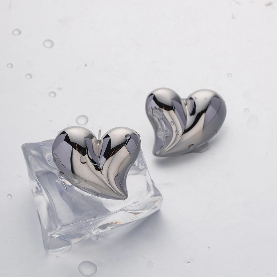 Aretes en Forma de Corazón