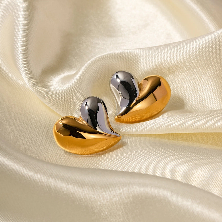 Aretes en Forma de Corazón
