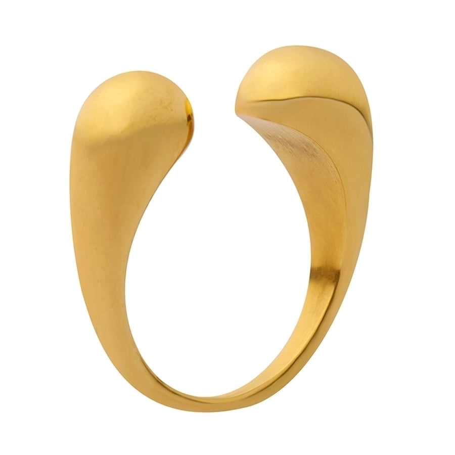 Anillo Abierto Geométrico Irregular