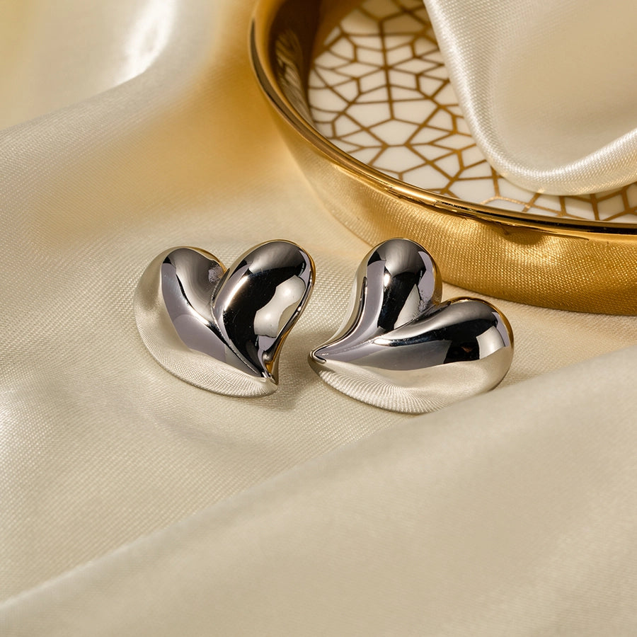 Aretes en Forma de Corazón