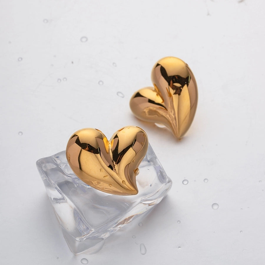 Aretes en Forma de Corazón