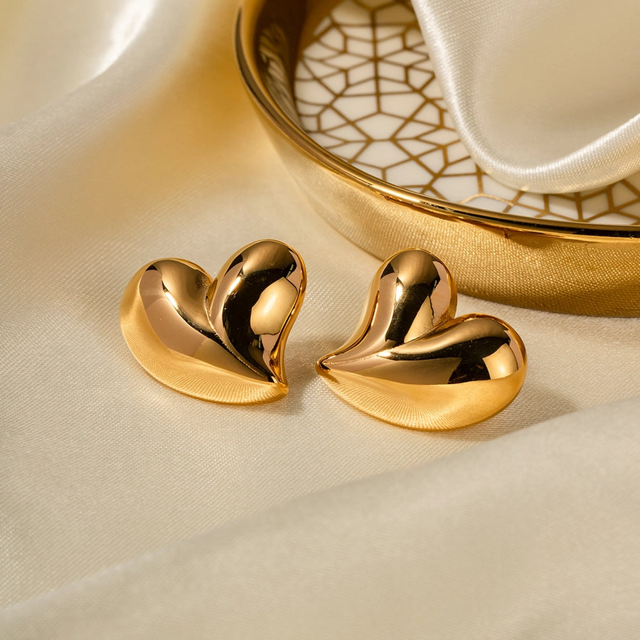 Aretes en Forma de Corazón