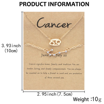 Set de  Pulsera y Collar con Constellación