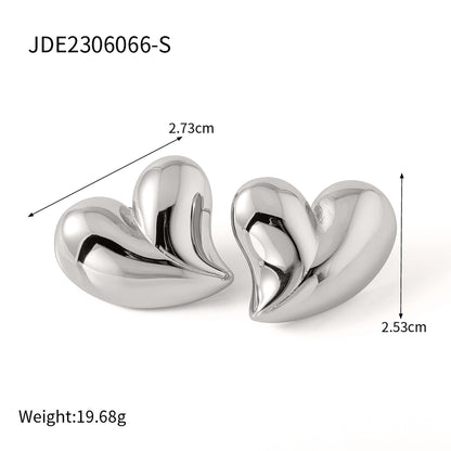 Aretes en Forma de Corazón